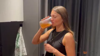 Perverted Voyeur Fucks Teen in the Kitchen!