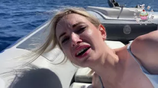The Bumsboot - on the high seas my cunt is fucked bare!