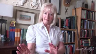 Auntjudys - Your 69yo Mature Teacher Ms. Louise Helps You Get Your Grades up