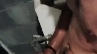 Starting My Big Shower in the Bathroom