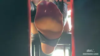 Glory Hole Worship: I Used Your Mouth with My Sweaty Nylon Feet and Wet Ass