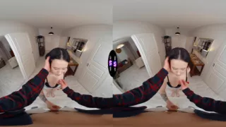 Sneaky Kwimi Kim Surprises Roommate's Boyfriend With Blowjob - TeenMegaWorld