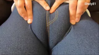 I can't fuck a married woman.. okay, but let me cum anyway ..I squirt the pants leggings on the cameltoe