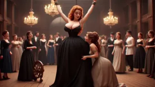 Public sex, prom, Redhead, animation, Uncensored Hentai, BDSM, Big Breasts, Funk
