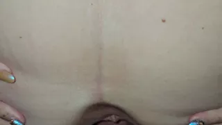 Dodggy style sex and creampie finish