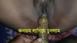 The feeling of having sex with your wife while wearing a condom is different.