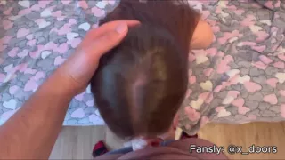 Hot Wife Gives Deepthroat & Stands Doggy Style POV