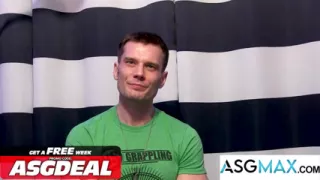 ACTIVE DUTY - Stud James Drake Strips Down and Jerks His Big Dick for the Camera
