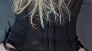 Fucking Slut Blonde Until I Cum Inside Her Pussy