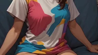My stepsis flashing me