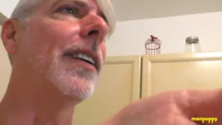 ManPuppy Richard Lennox Humiliates His Tiny Stepson With a Gross Smoothie