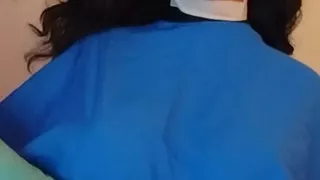 Lindsey haircutting cape modeling session busty sex doll