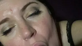 Succulent Samantha: Gobbles Up Big Black Cock