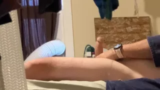 Trapped in the closet while stepuncle jacks off