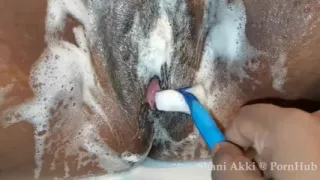 Sri Lankan Mature MILF Sexy Pussy Shave