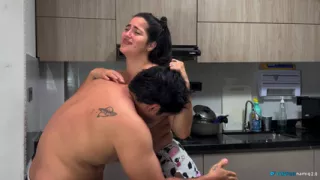 A Very Deep Talk With My Neighbor, I Got To Know The Centimeters Of His Cock