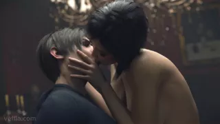 Ashley Graham's Wildest Resident Evil 4K Orgy - Leon, Ada, Claire & Ingrid All Fuck Hard