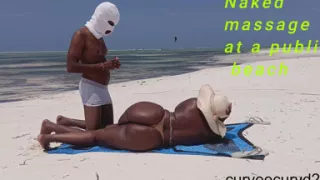 Massage Naked on a Beach