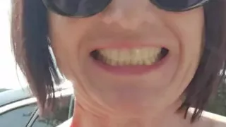 Nude Run with Outdoor Squirt