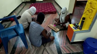Wrestling game turns into threesom