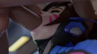 Sexy D.va Asks to Use Condom for Big Dick & Intense Wild Cowgirl Hard Fuck - 3D Overwatch Animation