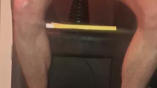 Solo male extreme anal dildo - huge dildo pyramid pawn