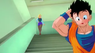 Dragon Ball Zex Chapter 2  Part 1  Android 18 and Videl Want to Fuck Gohan but..