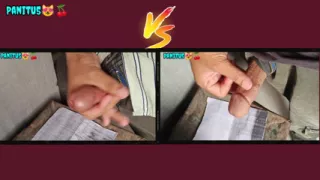 Solo Cumshot Competition - Who Wins Two Intense Masturbation Sessions Combined