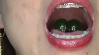 Swallowing Jelly in the Shape of Penises