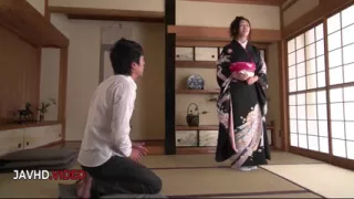 Reiko Kobayakawa's Hot Kimono Blowjob & Hardcore Fuck