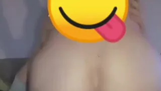 Bubble Butt Femboy Twink Riding on a Big Cock