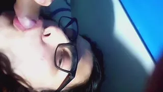 selfsuck and cum twice in mouth