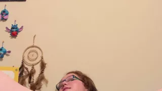 Amateur Ginger Beauty Masturbates in Bed for the First Time with Big Squirt
