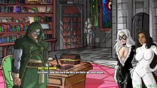Doom fucks and sucks two beautiful women - doomination gameplay