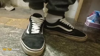 My Vans Skate Shoes and White Socks a Compilation of Videos Where I Play with Them.