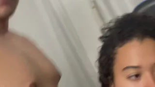 My friend at home I like his cock