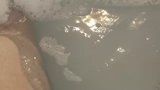 Comfortably jerked off in the bathtub and washed my penis and came out well in the end