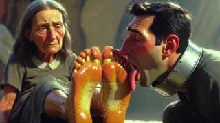 Man Devoted to Old Womens Feet in Asylum