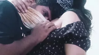 Couple making love and fun