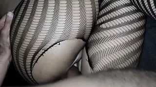 Hot bhabhi desi aunty milf stepmom wearing fishnet stocking fucked good