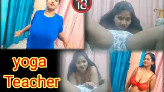 Yoga Teacher Got Angry When Accidentally Cum in Mouth - Tamil Hot Video