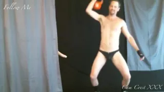 Sexy Workout in a Thong