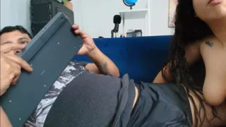 I really like my friend's big pink tits
