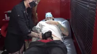 Cock Piercing with a Happy Ending! Threesome with Mei Pang & John Lemon