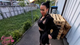 Slut Doesn't Want A Warning, So She Lets The Boss Fuck Her Candysuck