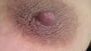 Stepmom sucks very delicious her huge nipples