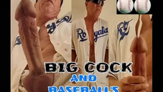 Big Cock Baseball Home Run Cumshot