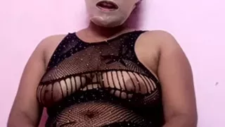Showing off the guard and the bad and the boozy on the video call