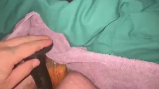 Stuffing Two Dildos in My Ass