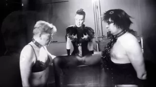 Crossdresser slaves licking mistresses piss